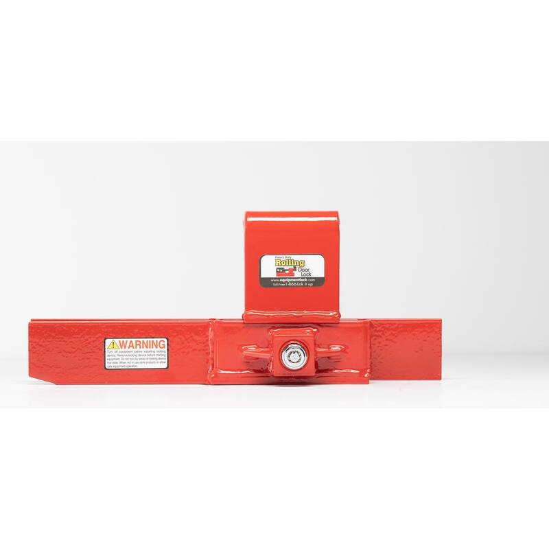 THE ·EQUIPMENT LOCK· CO Heavy-Duty Rolling Door Lock - HDRDL-RK