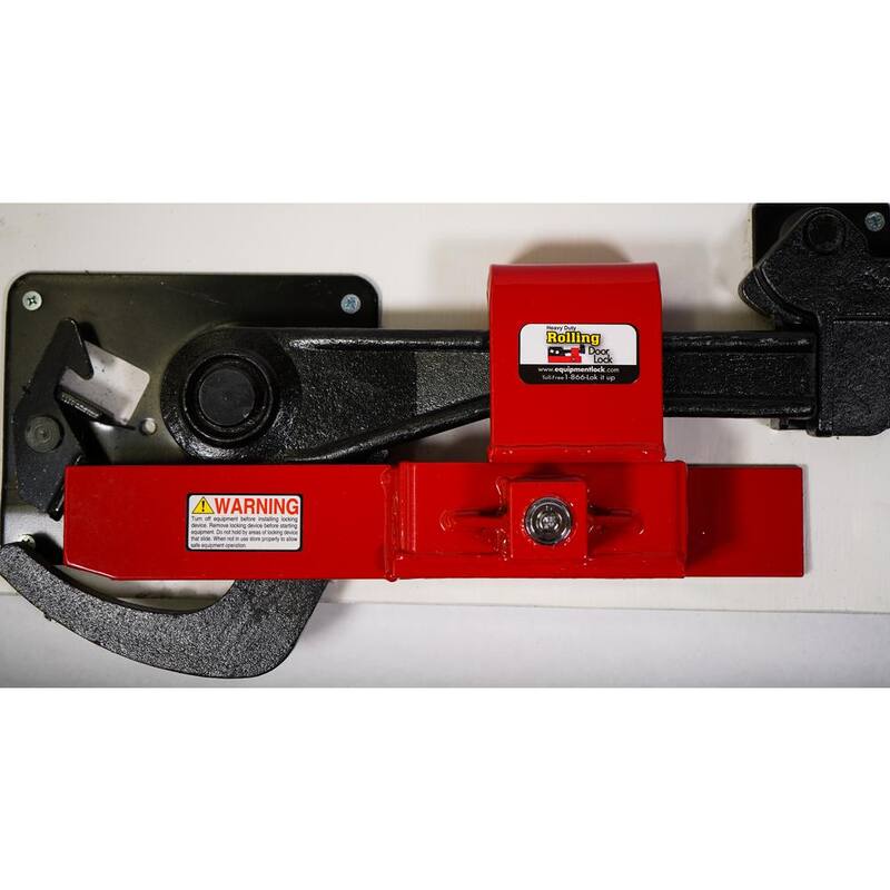 THE ·EQUIPMENT LOCK· CO Heavy-Duty Rolling Door Lock - HDRDL-RK