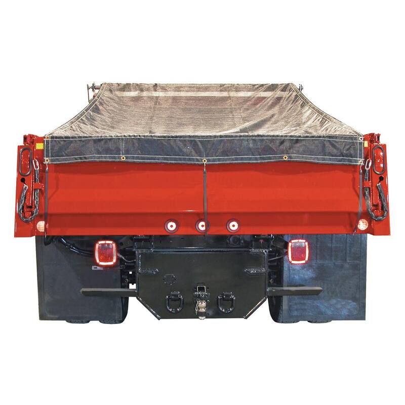Buyers Products Company Aluminum Tarp System With Mesh Tarp 7 x 18 Foot - DTR7018