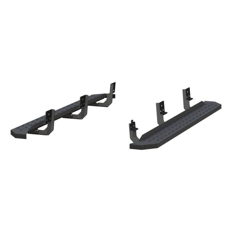 Aries RidgeStep Black Steel 6-1/2 x 75-Inch Truck Running Boards, Select Dodge, Ram 1500 - 2055514