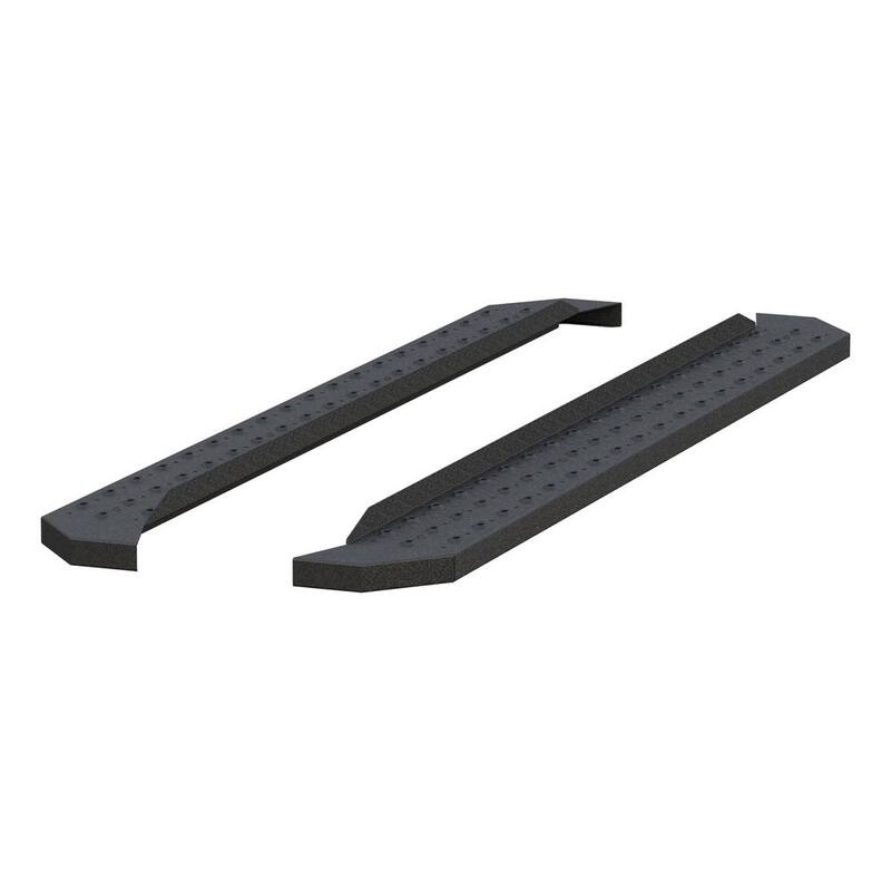Aries RidgeStep Black Steel 6-1/2 x 75-Inch Truck Running Boards, Select Dodge, Ram 1500 - 2055514