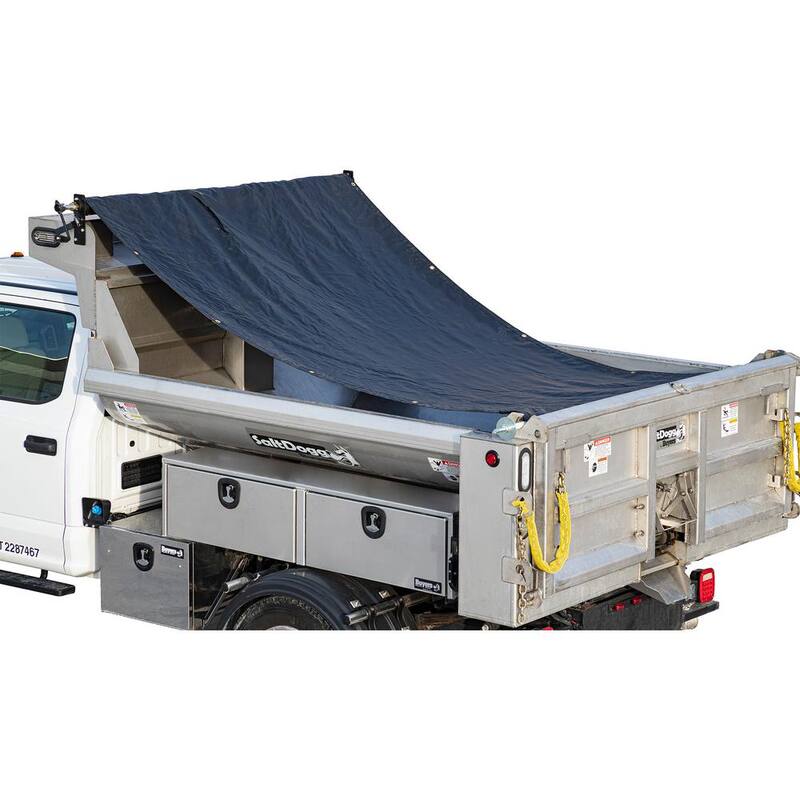 Buyers Products Company 6 ft. x 14 ft. Aluminum Tarp System with Mesh Tarp - DTR6014