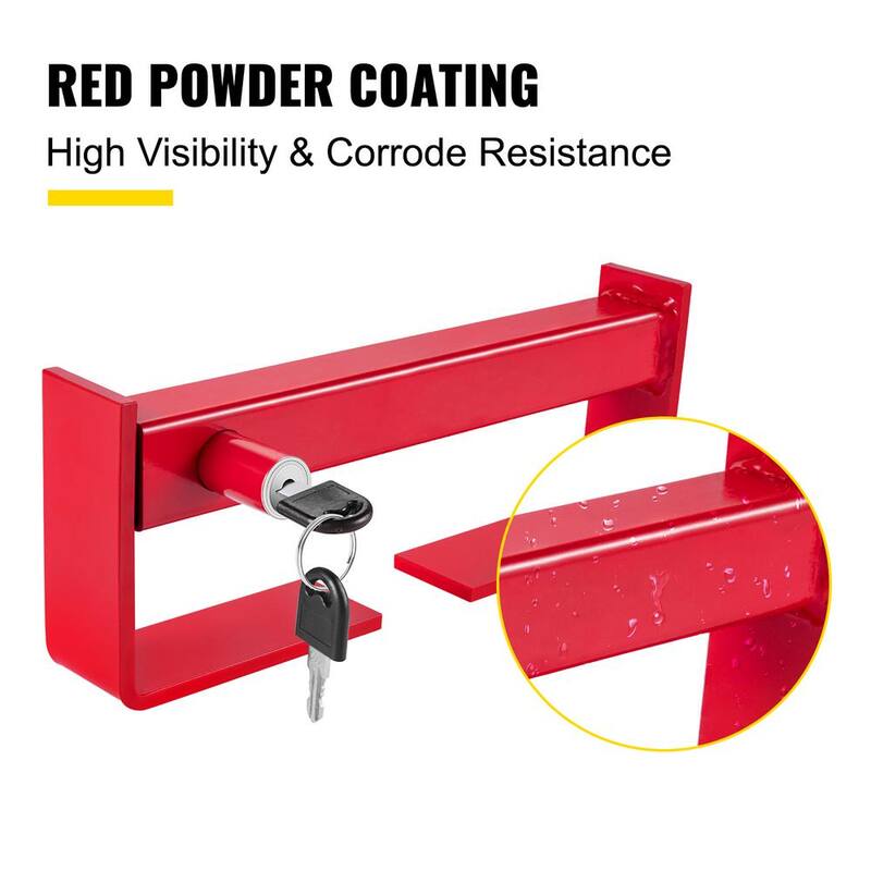 VEVOR Cargo Container Lock 9.84 in.-17.32 in. Locking Distance, Semi Truck Door Locks with 2 Keys, Shipping Container - JZGDXYCHS-ZBXCXE3V0-0702