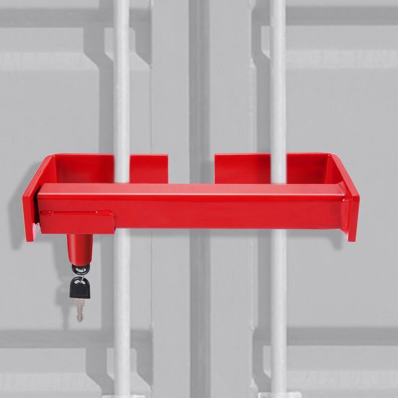 VEVOR Cargo Container Lock 9.84 in.-17.32 in. Locking Distance, Semi Truck Door Locks with 2 Keys, Shipping Container - JZGDXYCHS-ZBXCXE3V0-0702