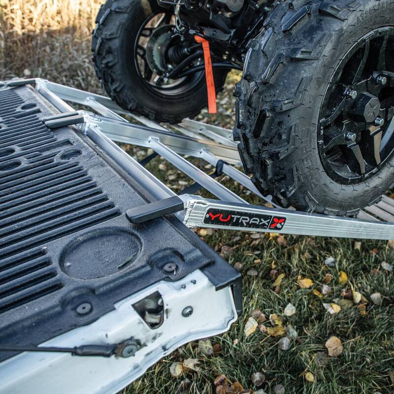 YuTrax Bi-Fold Aluminum ATV Ramp - TX102