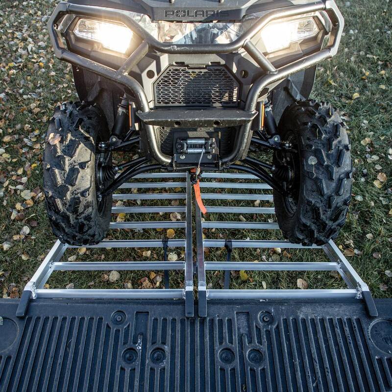 YuTrax Bi-Fold Aluminum ATV Ramp - TX102