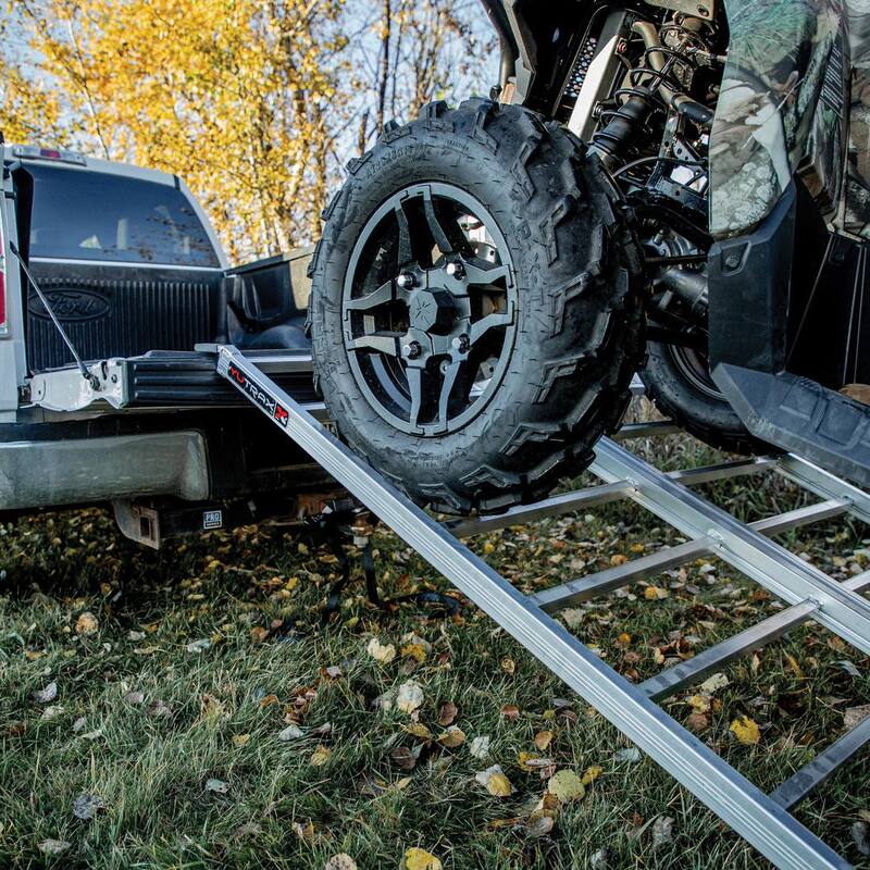 YuTrax Bi-Fold Aluminum ATV Ramp - TX102
