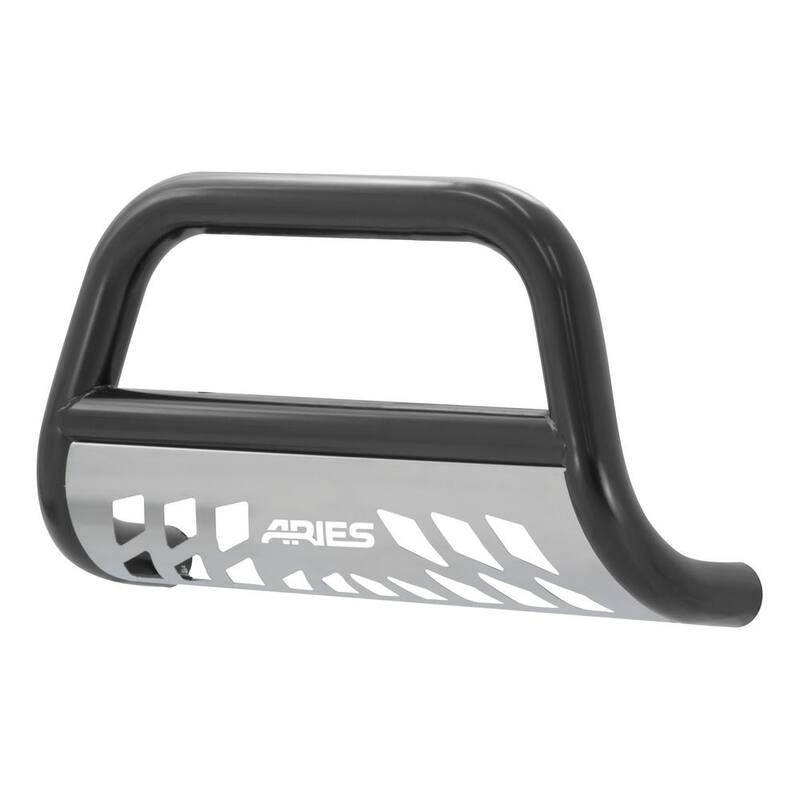 Aries 3-Inch Black Steel Bull Bar, No-Drill, Select Freightliner, Mercedes-Benz Sprinter 2500, 3500 - B35-8000