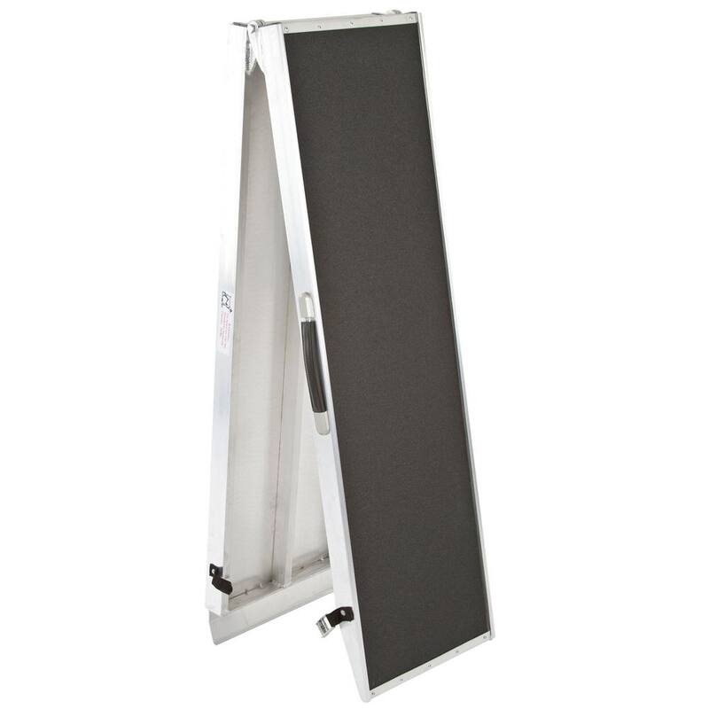 Lucky Dog 7 ft. Lightweight Portable Folding Aluminum Pet Ramp - DR-07