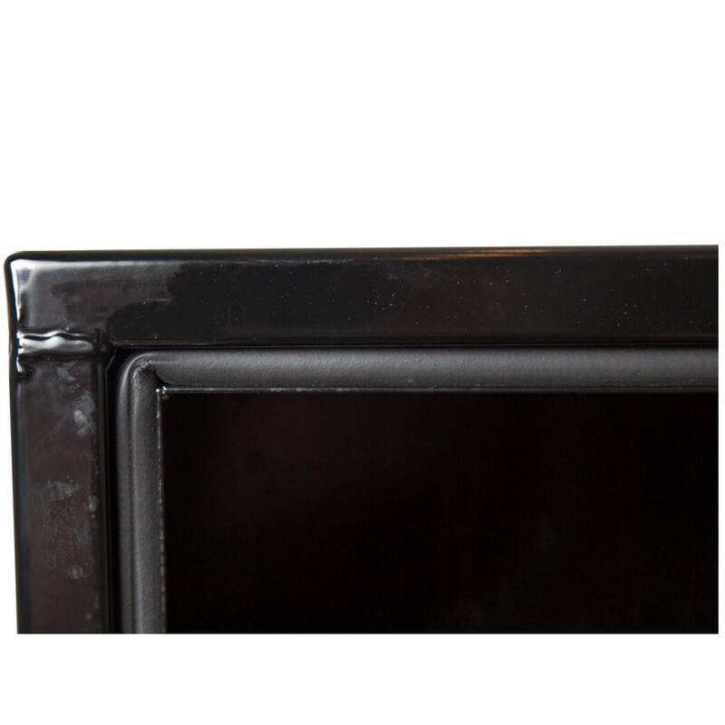 Buyers Products Company 14 in. x 16 in. x 24 in. Gloss Black Steel Underbody Truck Tool Box - 1703100