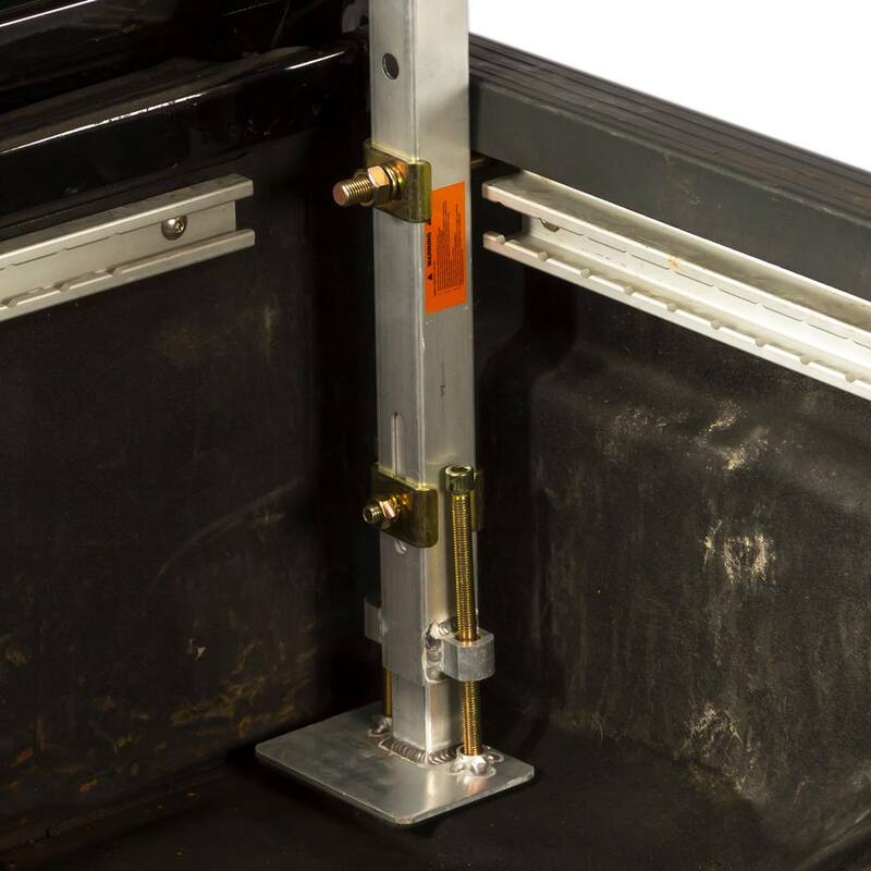 Apex 250 lbs. Universal Aluminum No-Drill Ladder Rack - NDALR