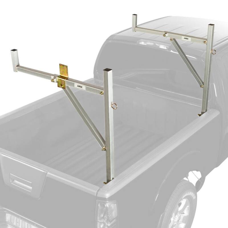 Apex 250 lbs. Universal Aluminum No-Drill Ladder Rack - NDALR