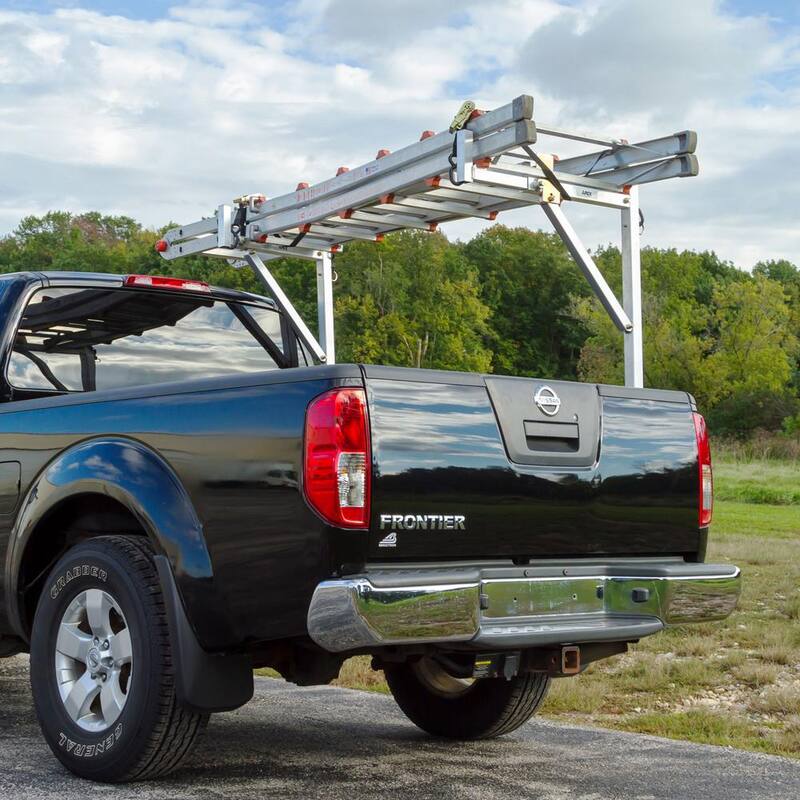 Apex 250 lbs. Universal Aluminum No-Drill Ladder Rack - NDALR
