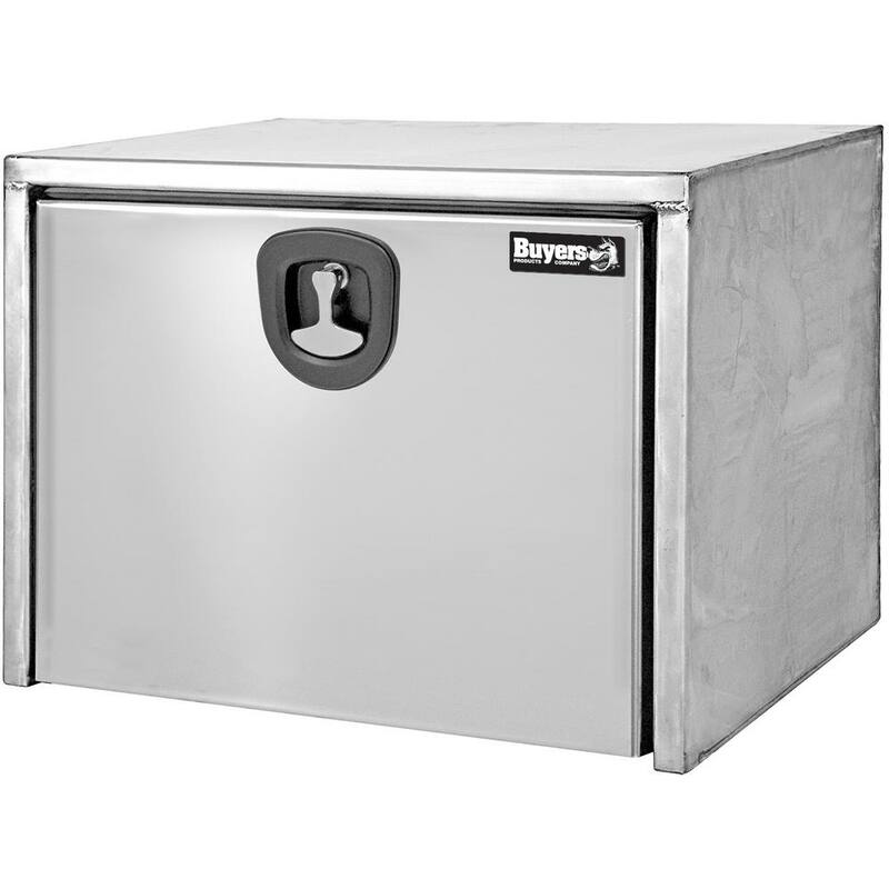 Buyers Products Company 18 in. x 18 in. x 18 in. Stainless Steel Underbody Truck Tool Box - 1702595