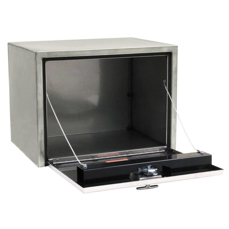 Buyers Products Company 18 in. x 18 in. x 18 in. Stainless Steel Underbody Truck Tool Box - 1702595