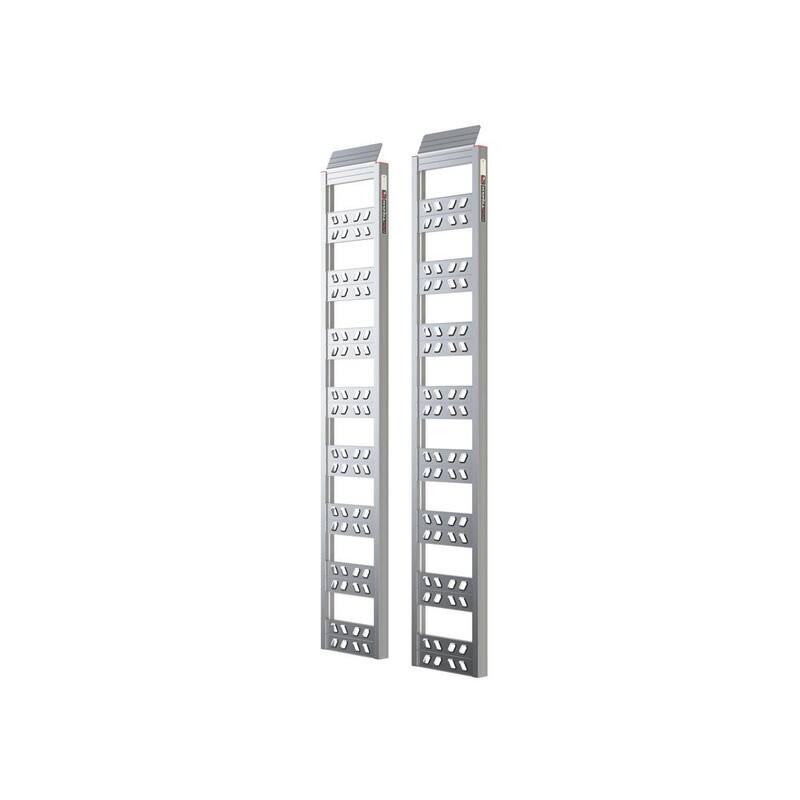 YuTrax 77 in. Utility Ramps, High-Strength Extruded Aluminum, 1800 lb. Load Capacity, Pair - YR101