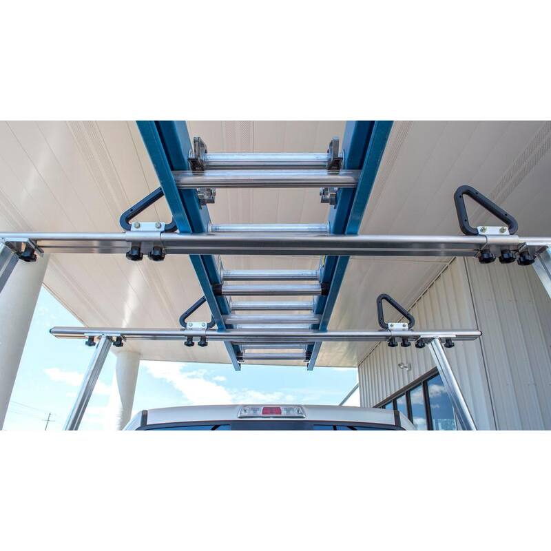 PRO-SERIES 800 lbs. Capacity 4-Post Aluminum Utility Truck Rack - 807240