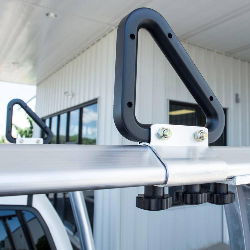 PRO-SERIES 800 lbs. Capacity 4-Post Aluminum Utility Truck Rack - 807240