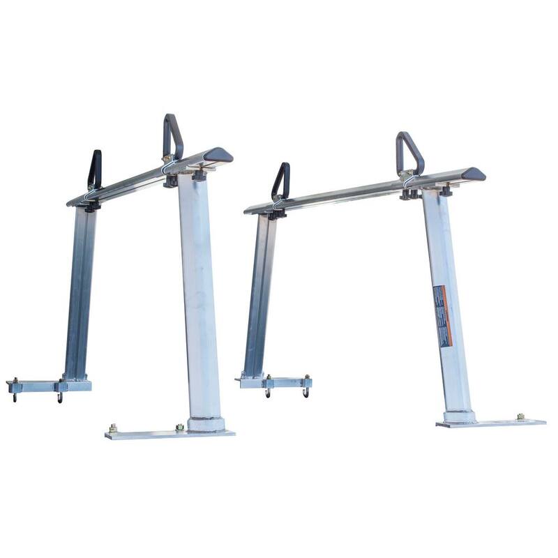 PRO-SERIES 800 lbs. Capacity 4-Post Aluminum Utility Truck Rack - 807240