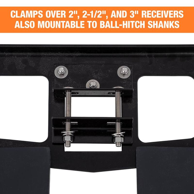 Buyers Products Hitch Mounted Stone Guards with 20 in. Rubber Flaps - 8597220