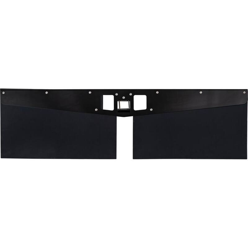 Buyers Products Hitch Mounted Stone Guards with 20 in. Rubber Flaps - 8597220