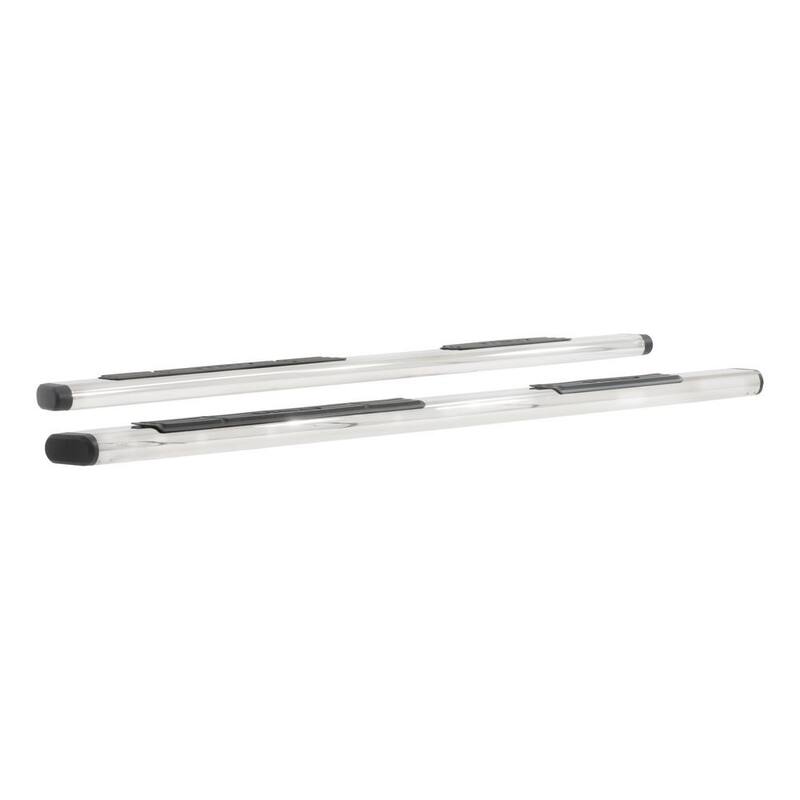 Aries 6" x 91" Polished Stainless Oval Side Bars (No Brackets) - S2891