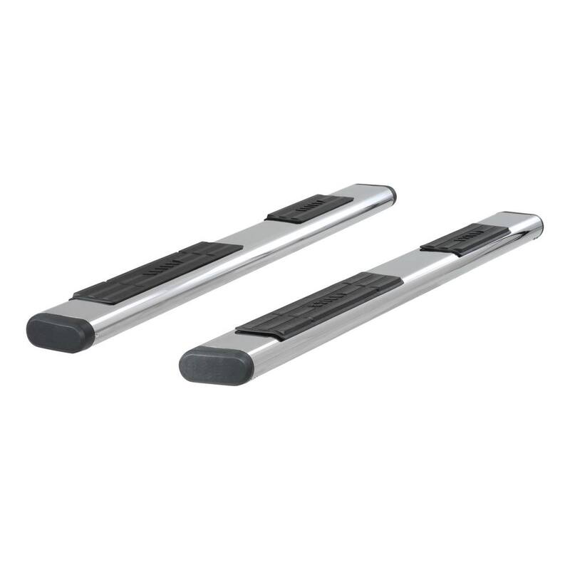 Aries 6" x 91" Polished Stainless Oval Side Bars (No Brackets) - S2891