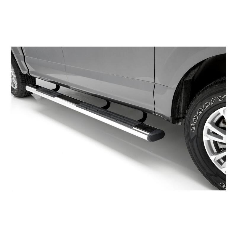 Aries 6" x 91" Polished Stainless Oval Side Bars (No Brackets) - S2891