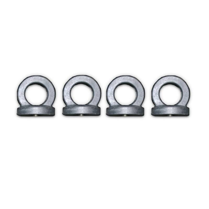 BEDSLIDE D-Ring T-Slot Tie Down for Truck Slide Out Tray - BSA-D-RINGKIT4