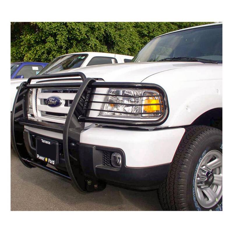 Aries 1-1/2-Inch Black Steel Grille Guard, No-Drill, Select Ford Ranger - 3053