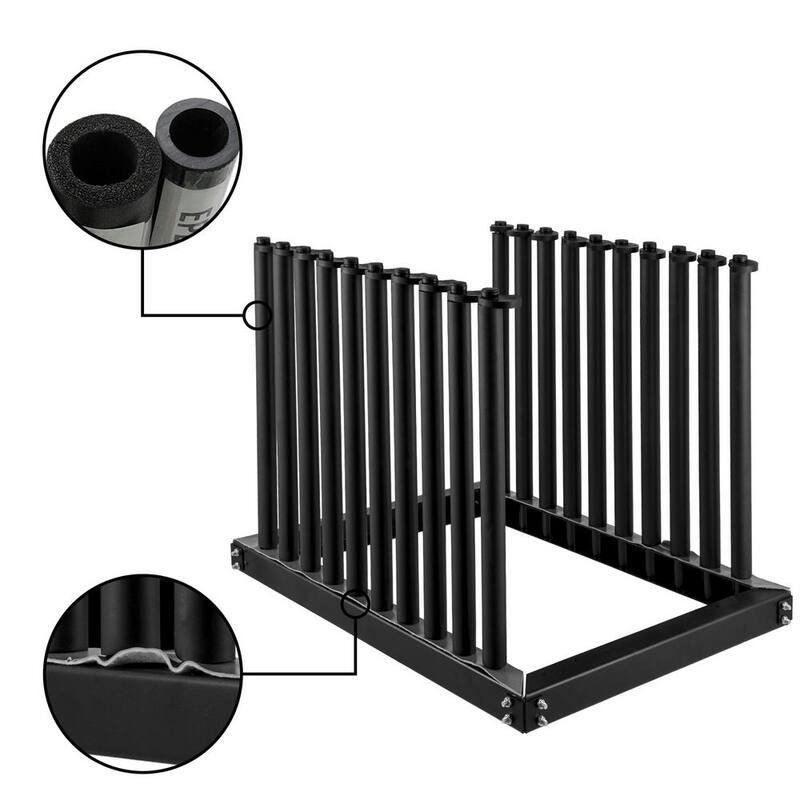 VEVOR Windshield Rack 9- Lite, Windshield Truck Rack Steel, Windshield Glass Rack 24 in. Height, Windshield Rack for Truck - DFBLJGM301U-90001V0-0816