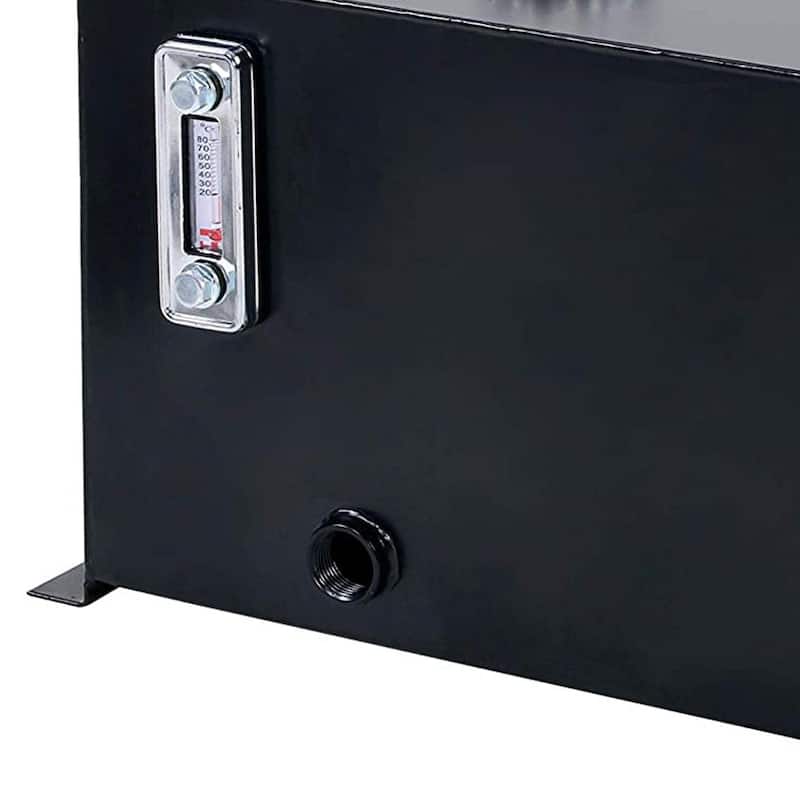 Field Tuff 10 gal. 14 Gauge Steel Hydraulic Reservoir Tank, Black - FTF-10GOR