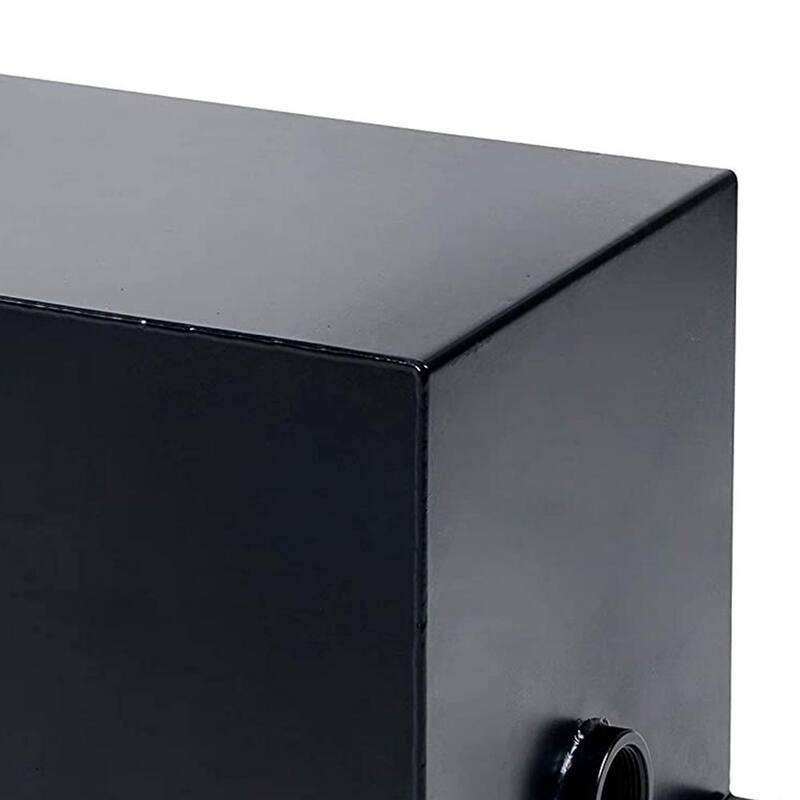 Field Tuff 10 gal. 14 Gauge Steel Hydraulic Reservoir Tank, Black - FTF-10GOR