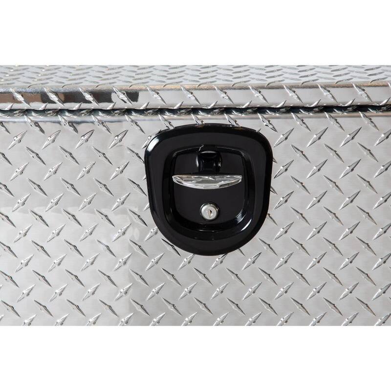 Buyers Products Company 14 in. x 16 in. x 24 in. Diamond Plate Tread Aluminum Underbody Truck Tool Box - 1705160