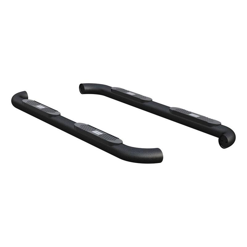 Aries Big Step 4-Inch Round Black Aluminum Nerf Bars, Select Dodge, Ram 1500, 2500, 3500 - AL235041