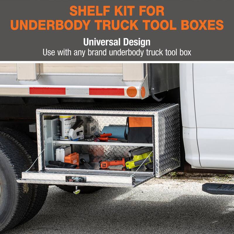 Buyers Products Company Universal Shelf Kit for 18 x 18 x 36 Underbody Truck Tool Boxes - 1701072