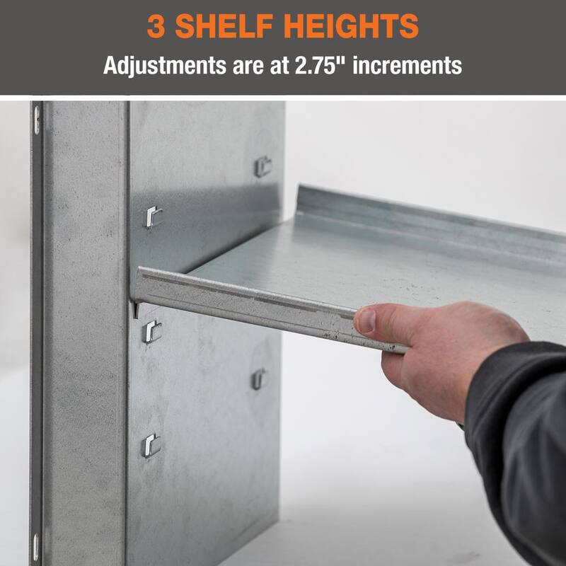 Buyers Products Company Universal Shelf Kit for 18 x 18 x 36 Underbody Truck Tool Boxes - 1701072