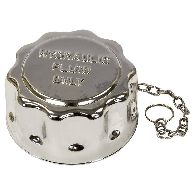 Buyers Products Company Chrome Filler-Strainer Breather Cap Assembly - TFA005715
