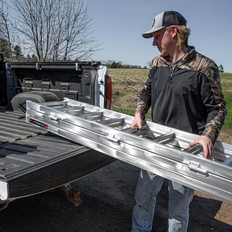 YuTrax Tri-Fold Aluminum ATV Ramp - TX103