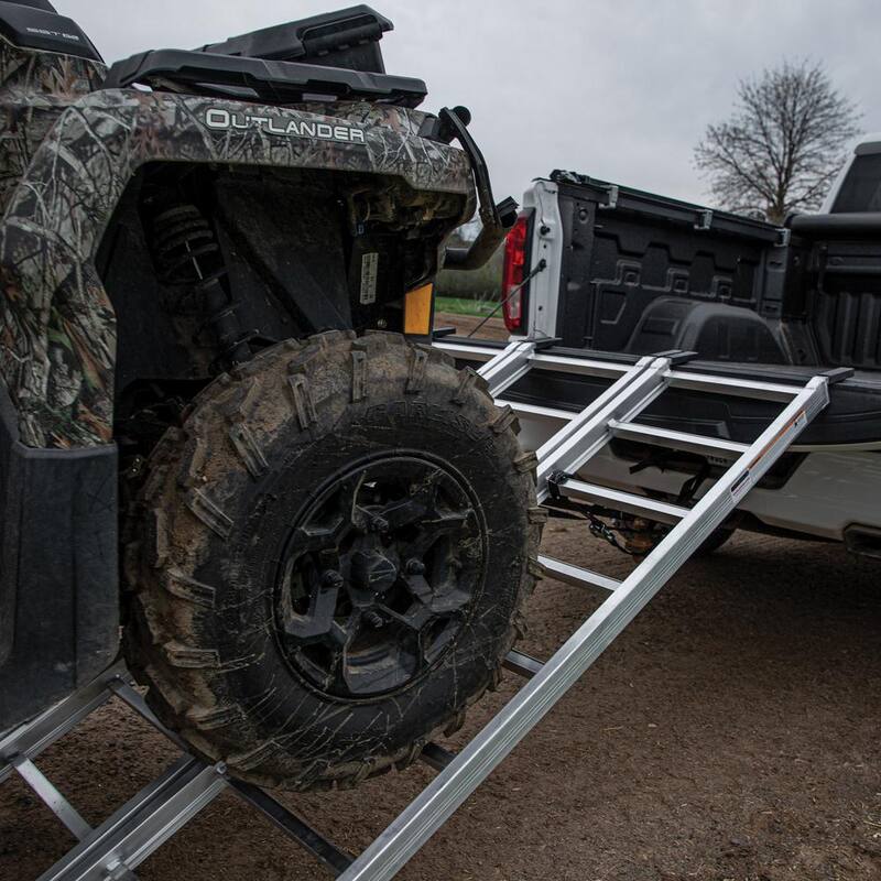 YuTrax Tri-Fold Aluminum ATV Ramp - TX103