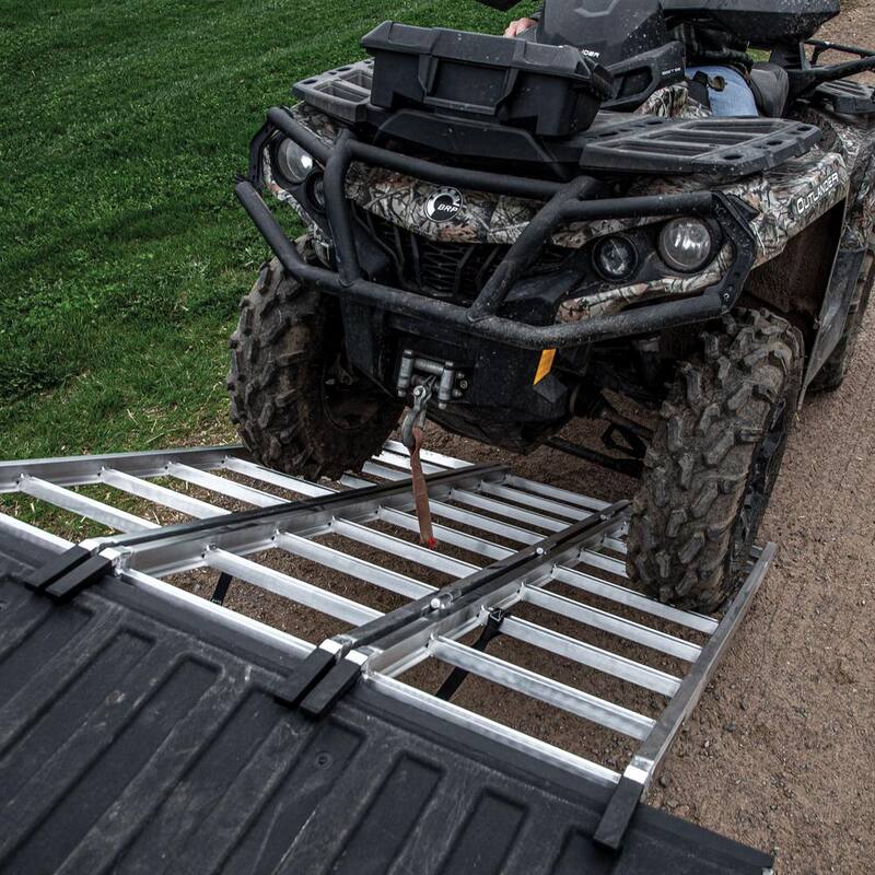 YuTrax Tri-Fold Aluminum ATV Ramp - TX103