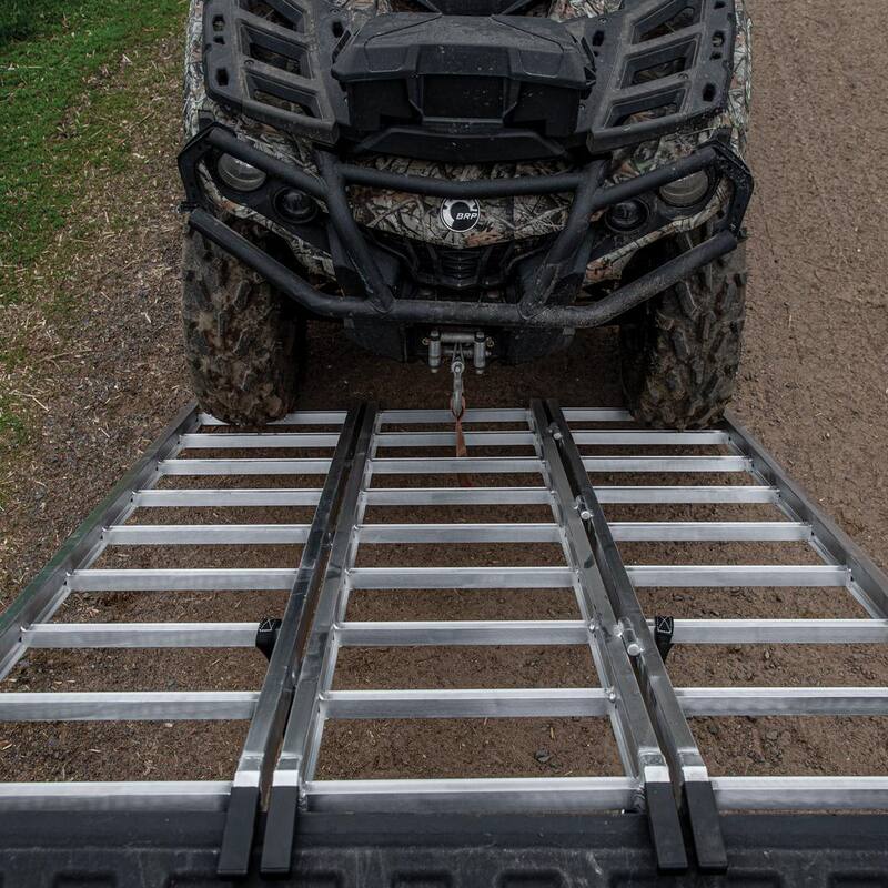 YuTrax Tri-Fold Aluminum ATV Ramp - TX103