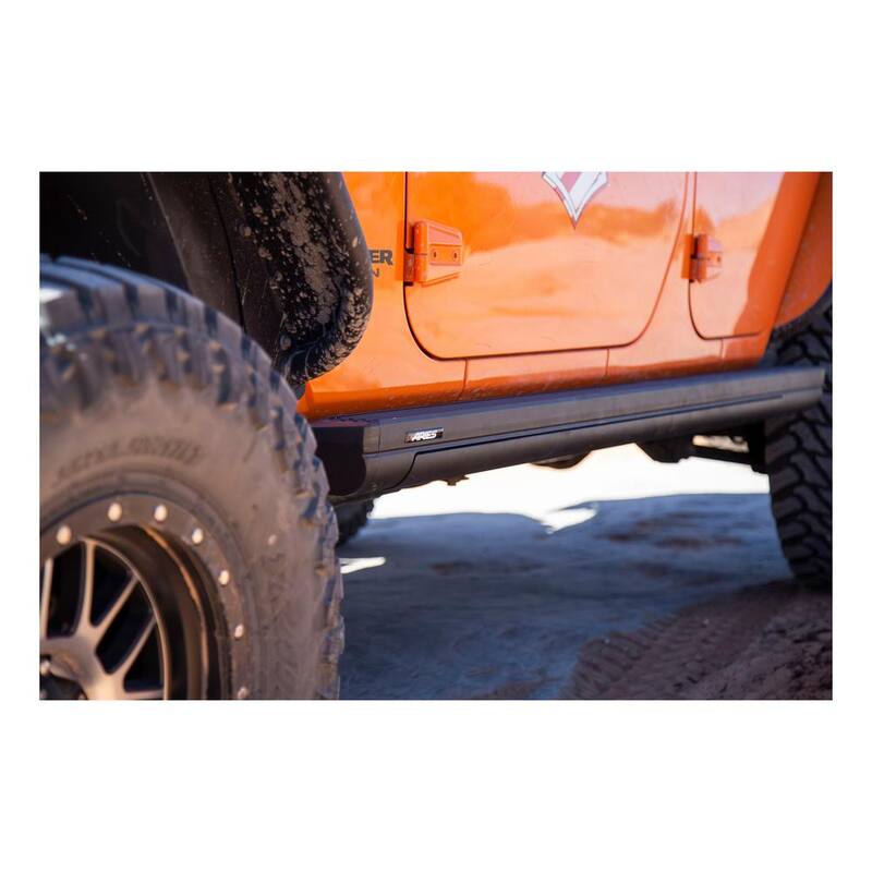 Aries ActionTrac 65-Inch Retractable Powered Running Boards, Select Jeep Wrangler JL - 3036571