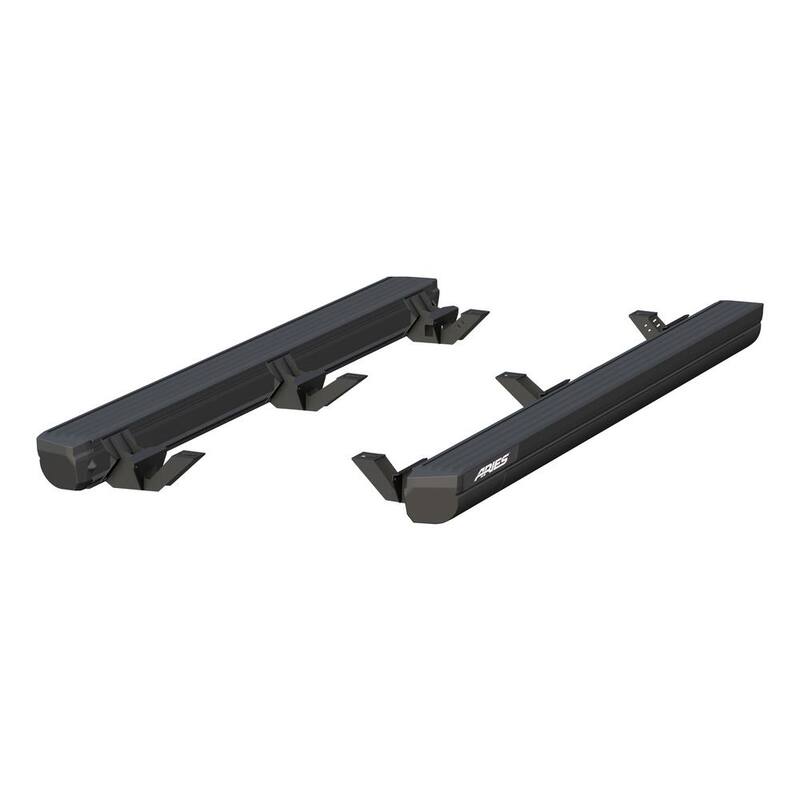 Aries ActionTrac 65-Inch Retractable Powered Running Boards, Select Jeep Wrangler JL - 3036571