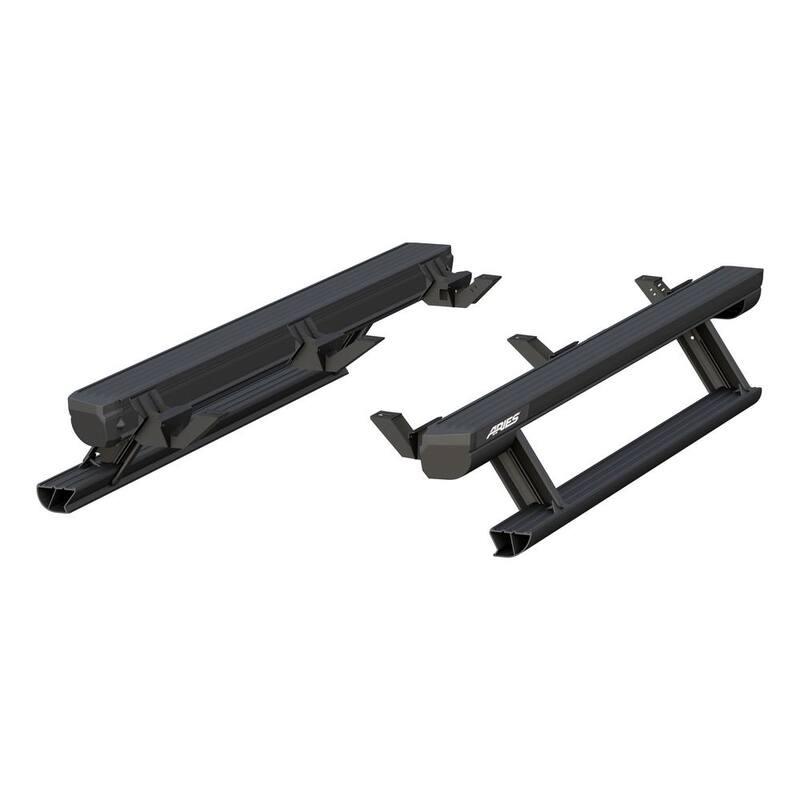 Aries ActionTrac 65-Inch Retractable Powered Running Boards, Select Jeep Wrangler JL - 3036571