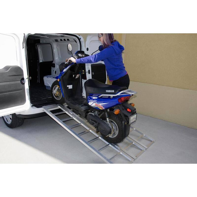 Erickson 45 in. x 69 in. Aluminum Bi-Fold Ramp - 07458