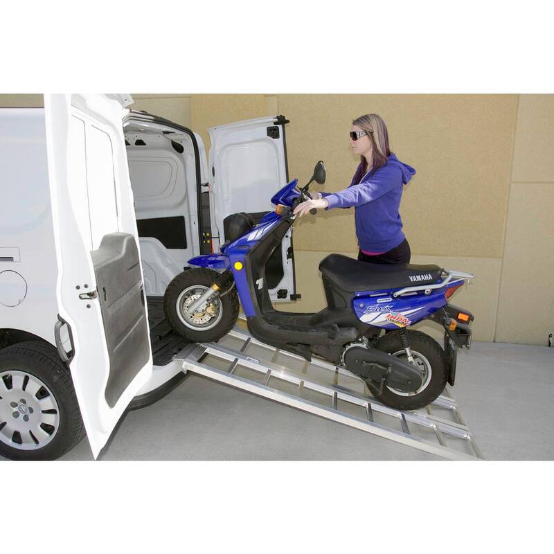 Erickson 45 in. x 69 in. Aluminum Bi-Fold Ramp - 07458