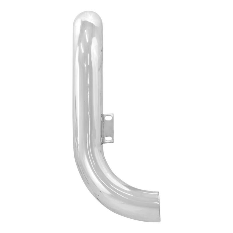 Aries Big Horn 4-Inch Polished Stainless Steel Bull Bar, Select Ford F-250, F-350, F-450, F-550 Super Duty - 45-3012