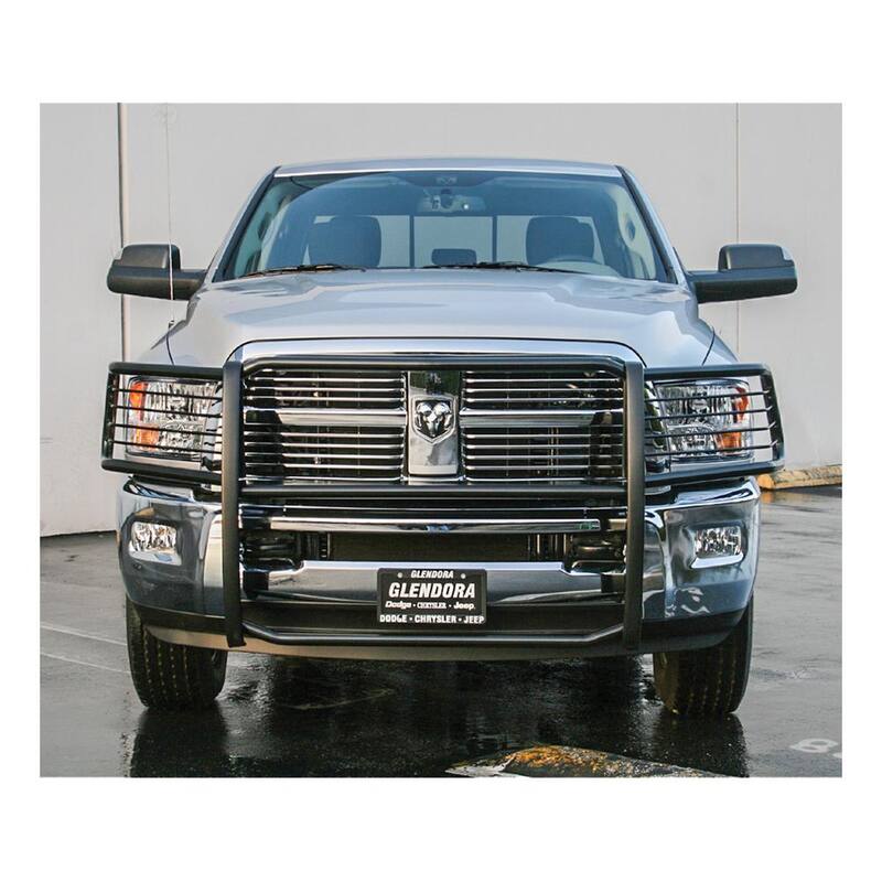 Aries 1-1/2-Inch Black Steel Grille Guard, No-Drill, Select Dodge, Ram 2500, 3500 - 5056
