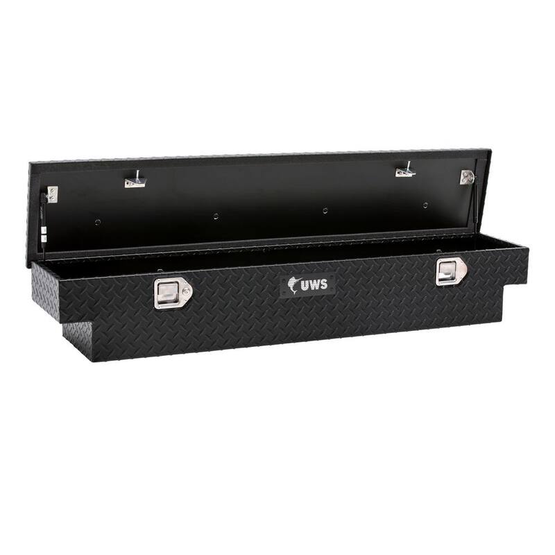 UWS 59.75 in. Matte Black Aluminum UTV Tool Box (Heavy Packaging) - EC10893